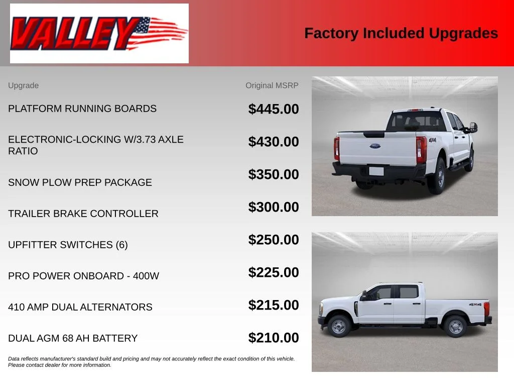 New 2026 Oxford White Ford F-350® XL image 4