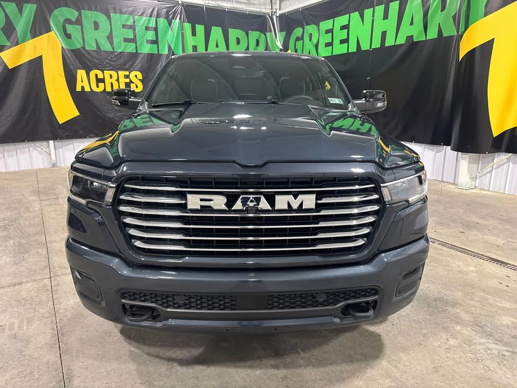 New 2026 Forged Blue Metallic Exterior Paint RAM Laramie image 13