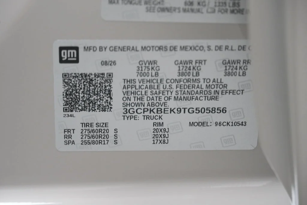 New 2026 White Sands Chevrolet Custom image 40