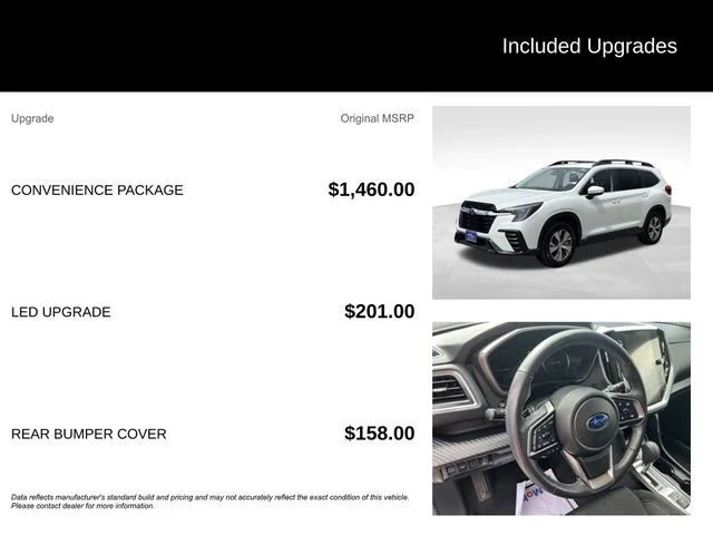 Used 2024 White Subaru Premium image 5