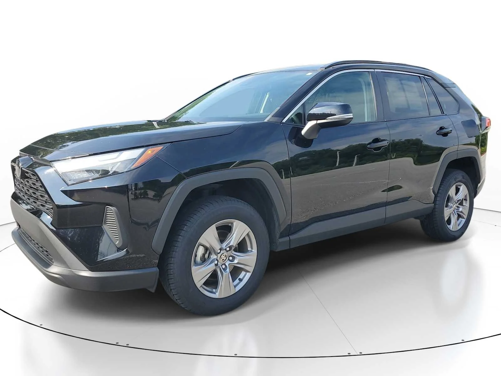 Used 2024 Midnight Black Metallic Toyota XLE image 3
