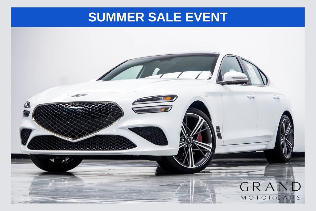 Used 2025 White Genesis 3.3T Sport Advanced image 1