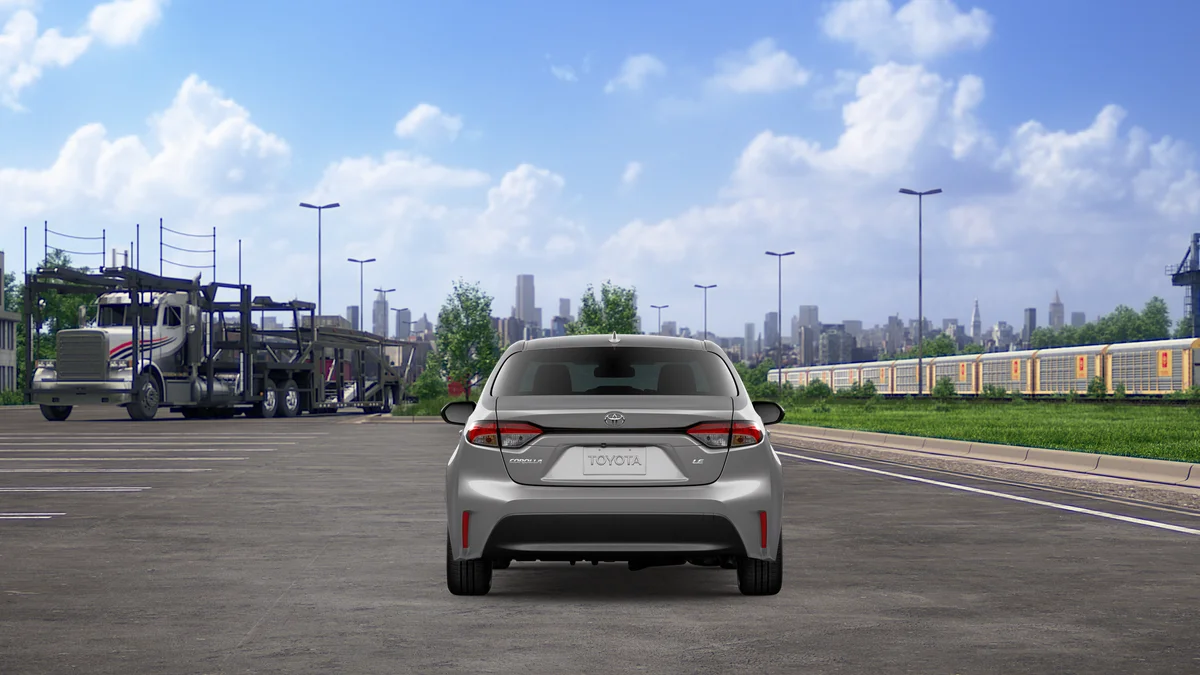 New 2026 Classic Silver Metallic Toyota LE image 8
