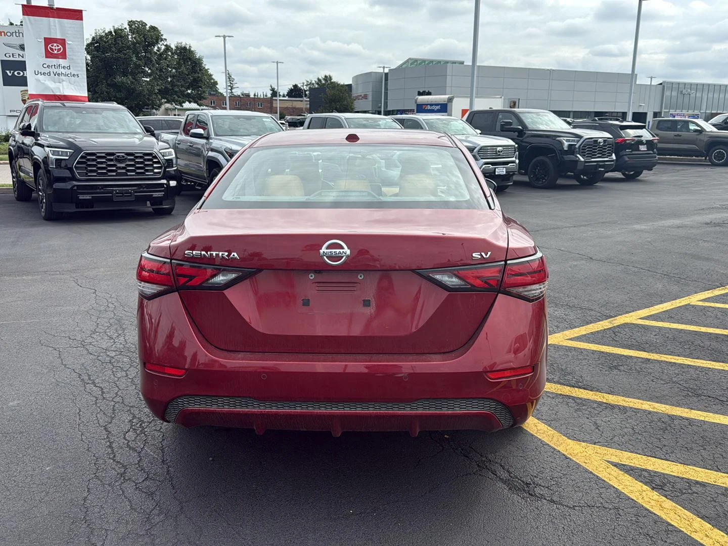 Used 2020 Scarlet Ember Tintcoat Nissan SV image 4