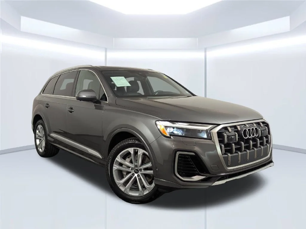 Used 2025 Gray Audi 55 Premium Plus image 29
