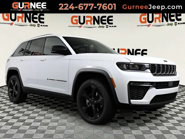 New 2026 Bright White Clearcoat Jeep Limited image 1