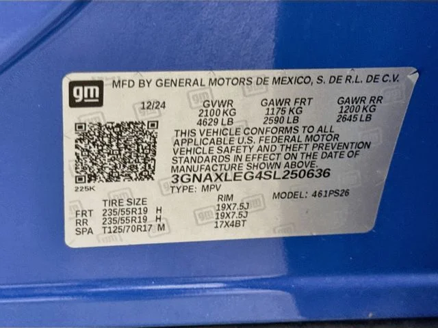 Used 2025 Blue Chevrolet RS image 31
