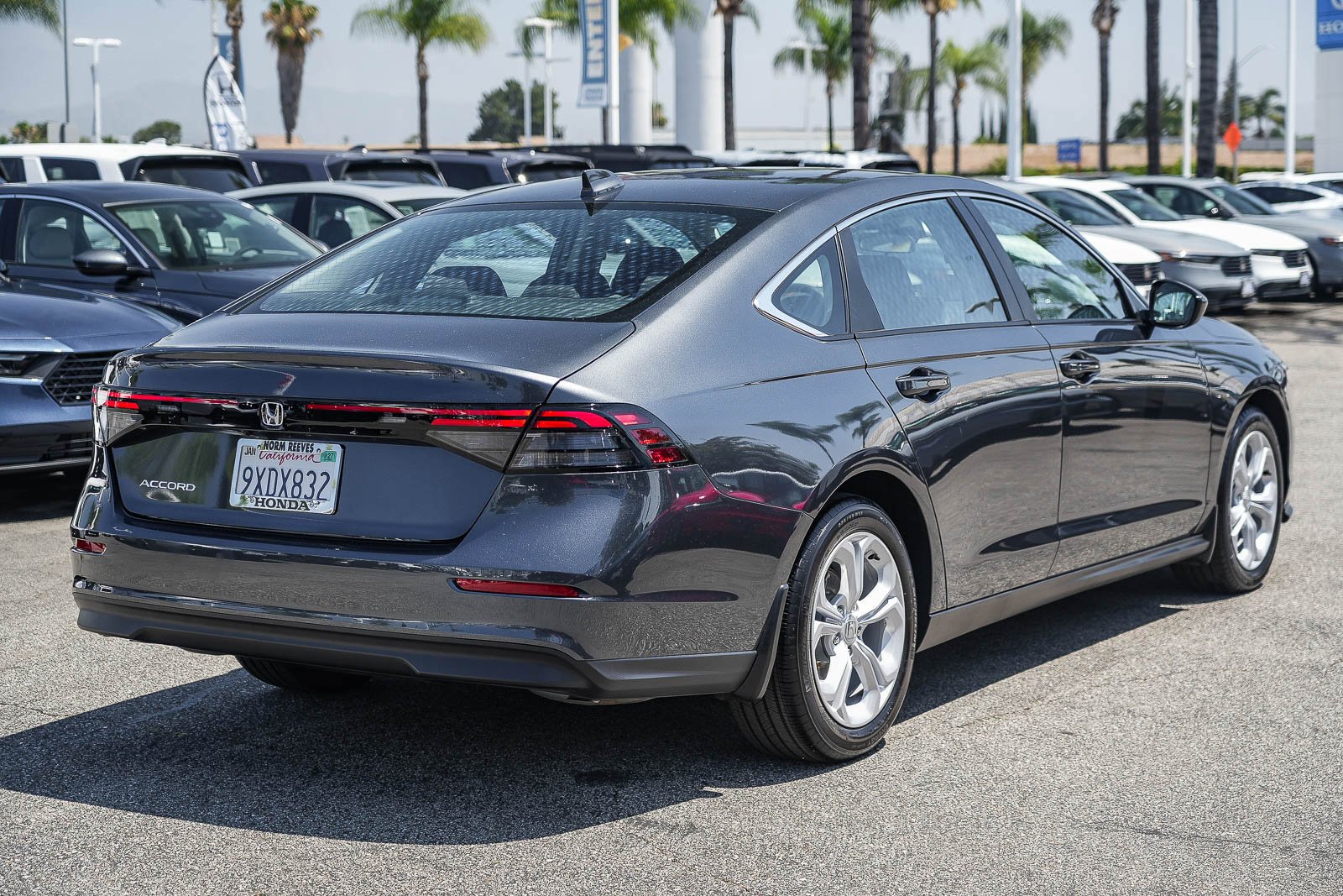 Certified Used 2025 Meteorite Gray Metallic Honda LX image 7