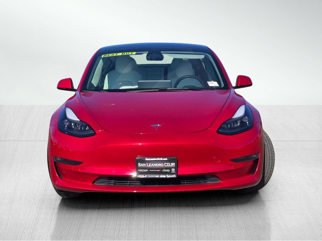 Used 2022 Tesla Model 3 Long Range with VIN 5YJ3E1EB6NF298903 for sale in San Leandro, CA