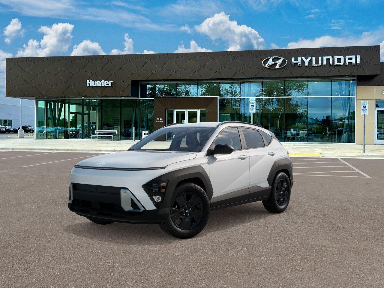 New 2027 Atlas White Hyundai SEL Sport AWD image 1