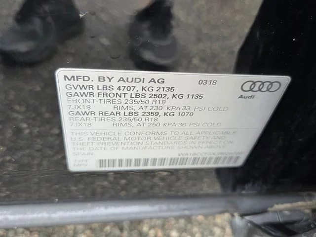 Used 2018  Audi 2.0T Premium image 18