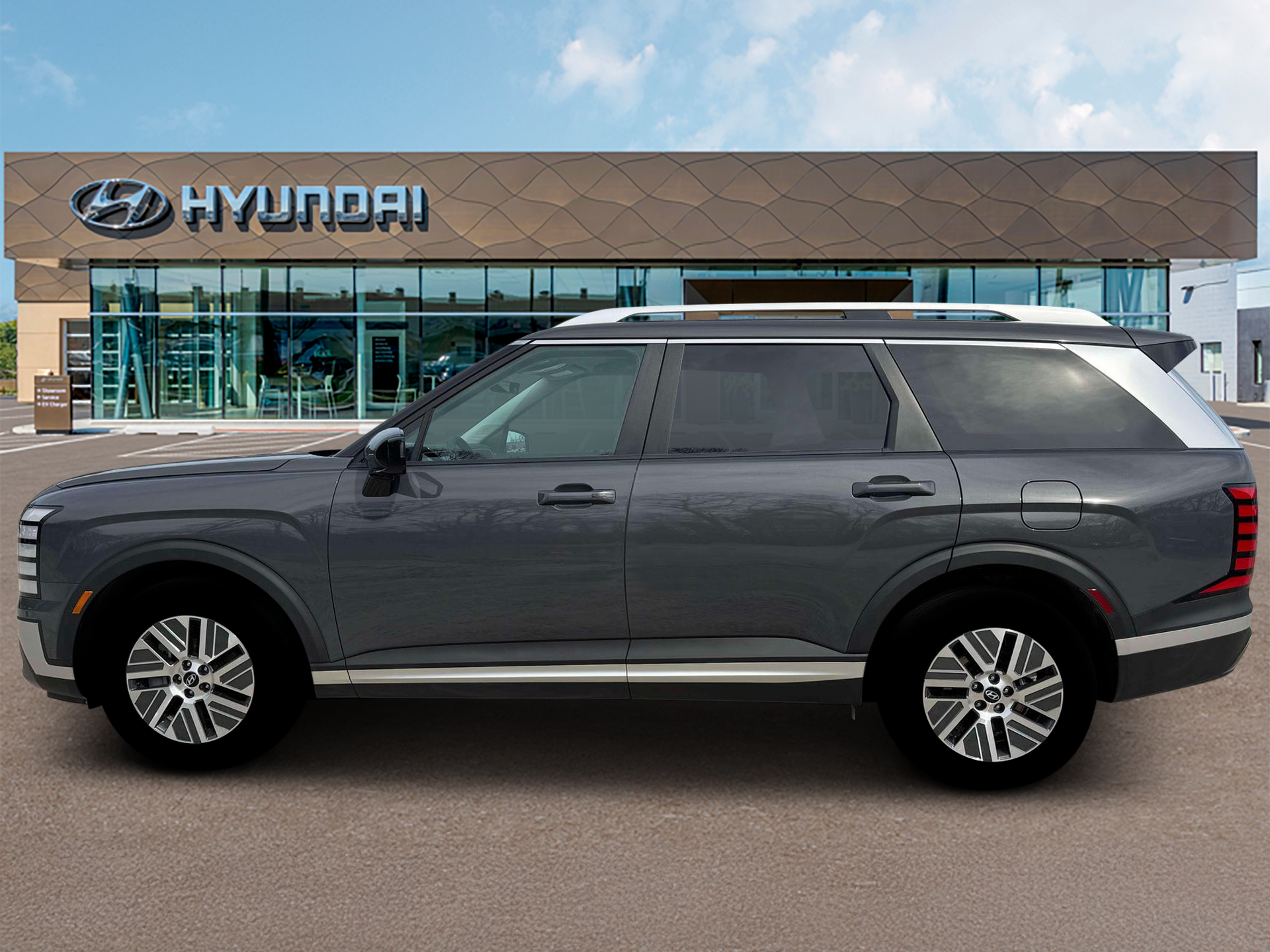 New 2026 Ecotronic Gray Pearl Hyundai SEL 8P image 3