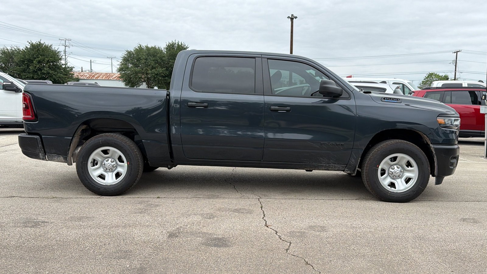 New 2026 Forged Blue Metallic Exterior Paint RAM Tradesman image 4