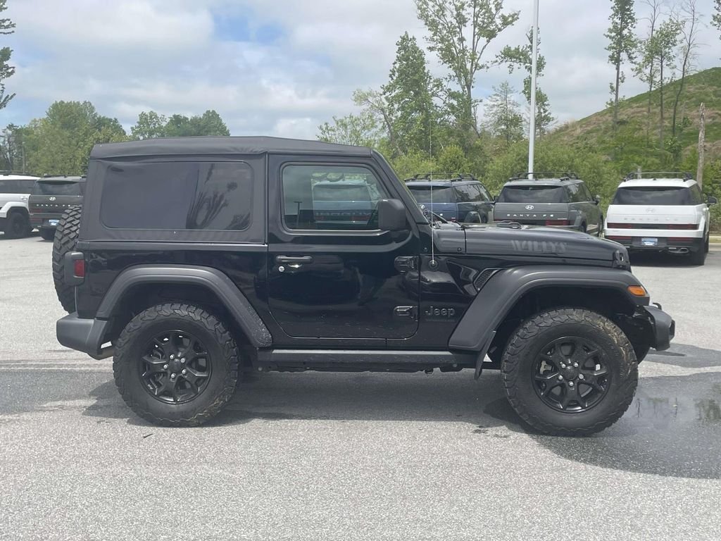 Used 2021 Black Clearcoat Jeep Willys Sport image 28