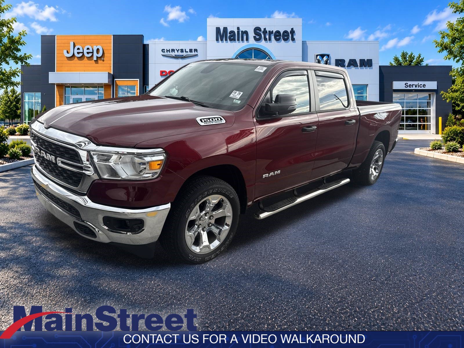 Used 2024 RAM Ram 1500 Pickup Big Horn/Lone Star with VIN 1C6SRFMT5RN208839 for sale in Kansas City