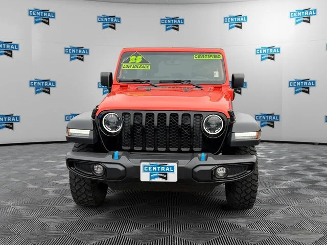 Certified Used 2023 Orange Jeep Willys 4xe image 9