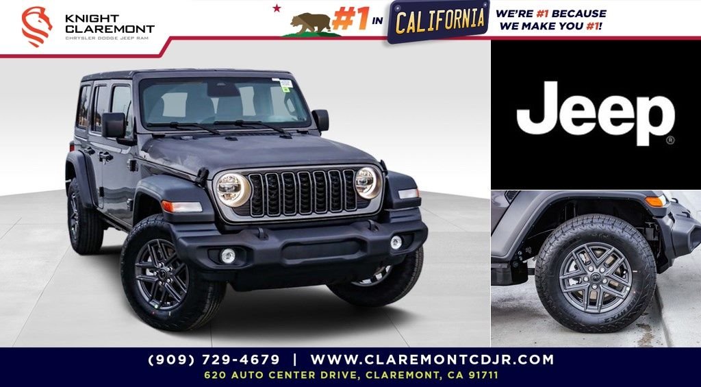 New 2026 Granite Crystal Metallic Clearcoat Jeep Sport S image 1