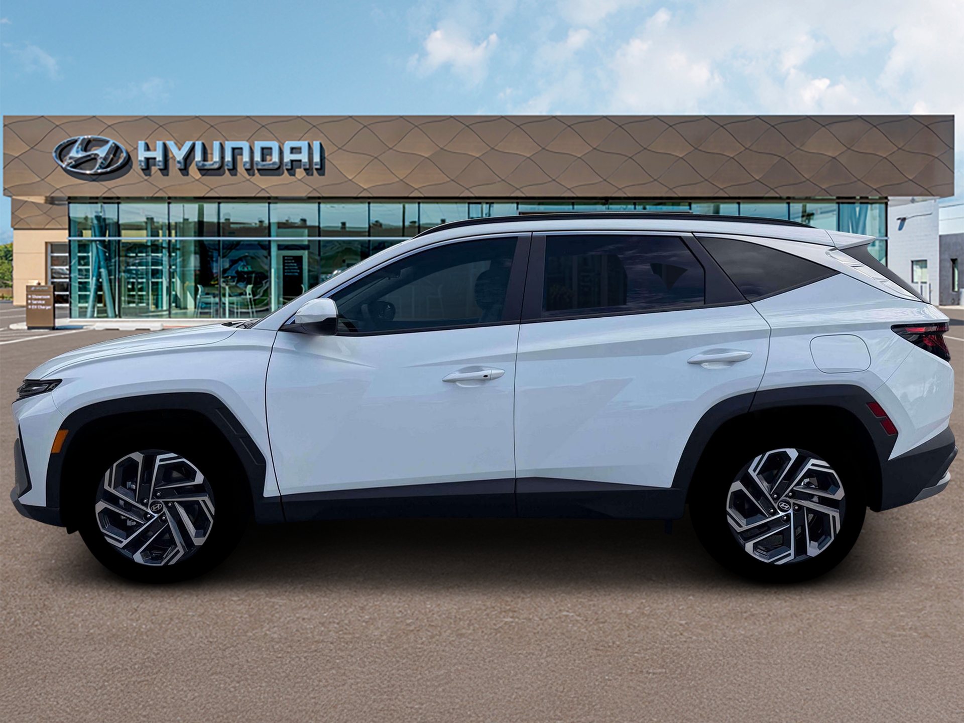 New 2026 White Hyundai SEL Plus FWD image 3