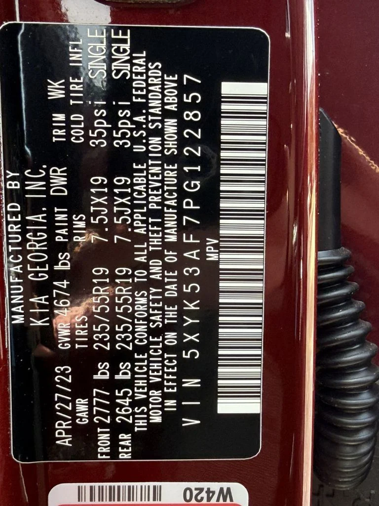 Used 2023 Red Kia SX-Prestige image 34