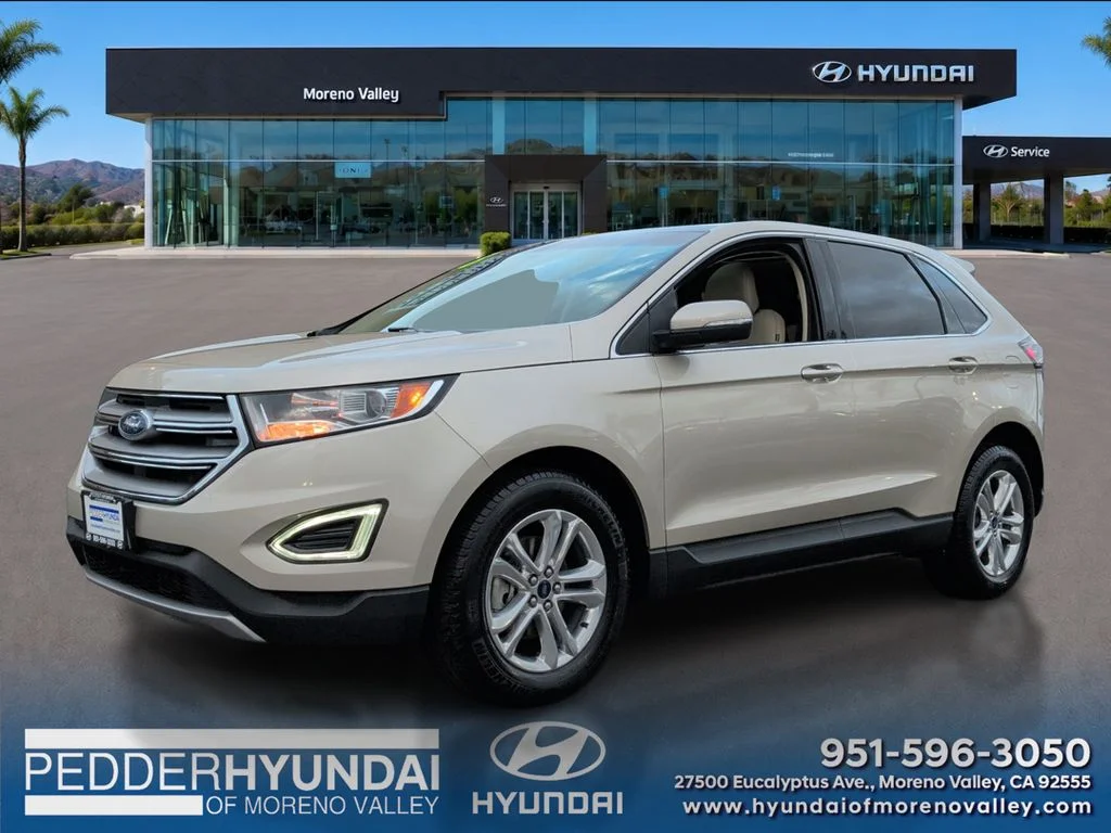 Used 2018 Ford Edge SEL with VIN 2FMPK3J85JBB59476 for sale in Moreno Valley, CA