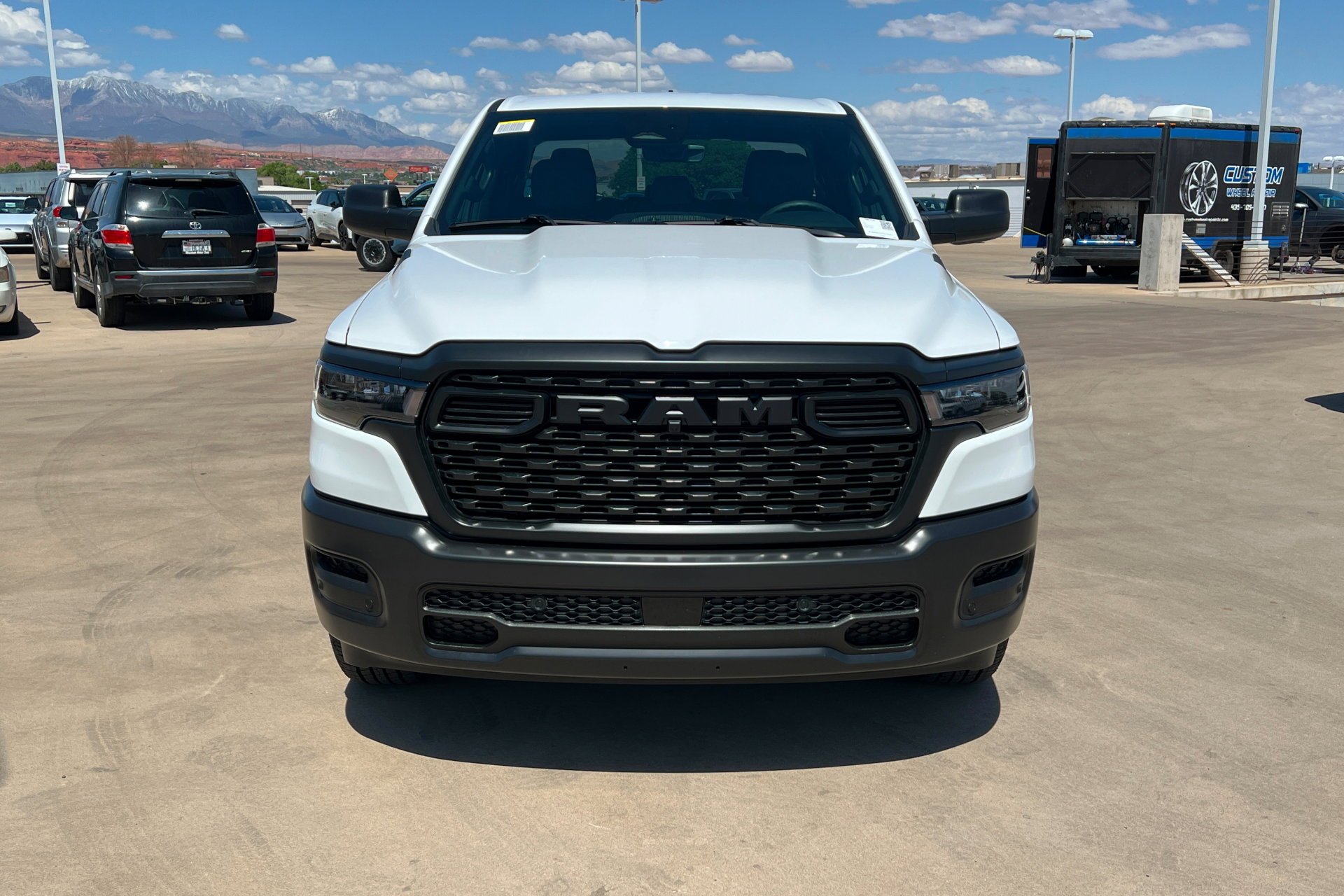 New 2026 Bright White Clear-Coat Exterior Paint RAM Tradesman image 9