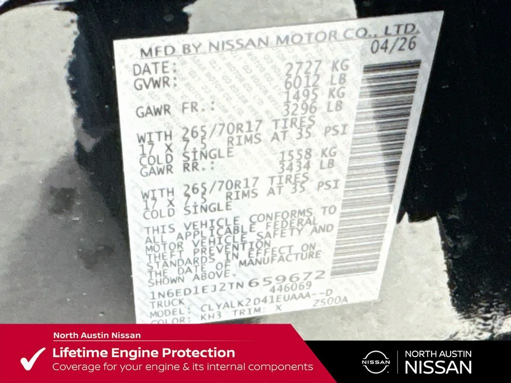 New 2026 Black Nissan PRO-X image 40