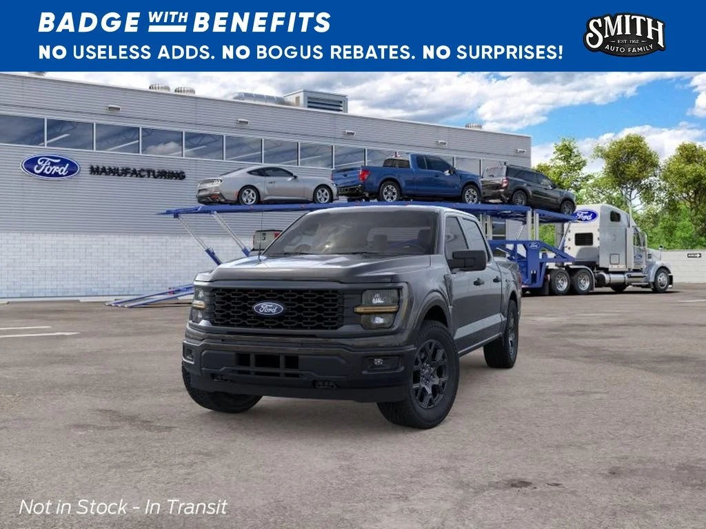 New 2026 Agate Black Metallic Ford STX® image 3
