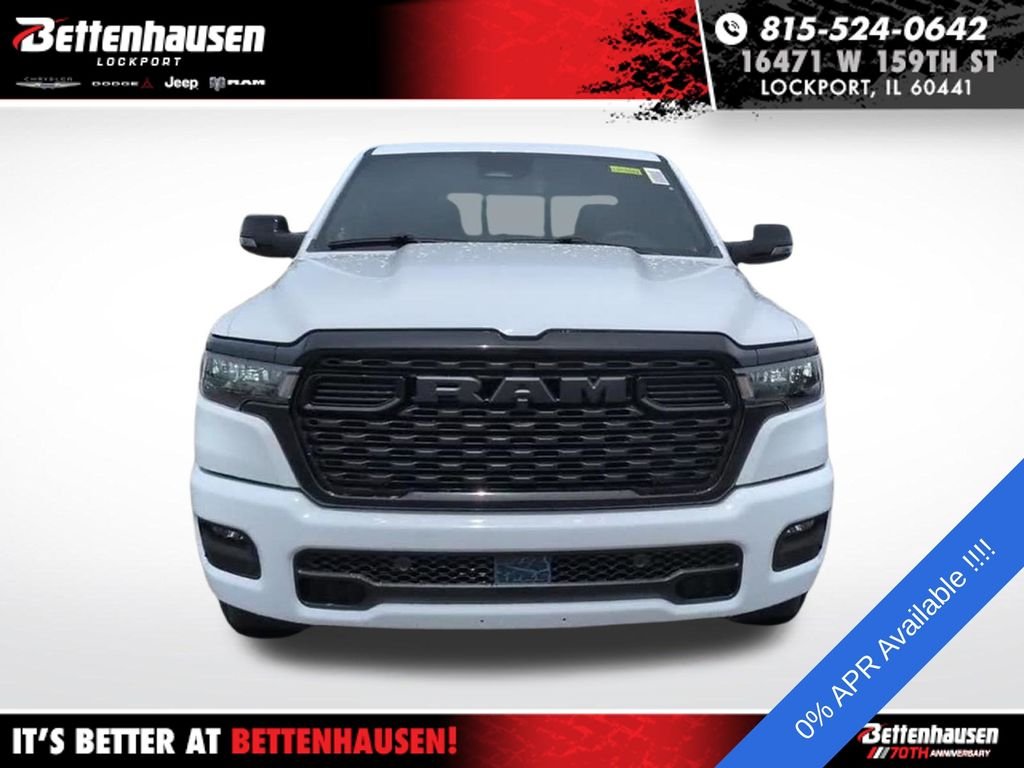 New 2026 Bright White Clear-Coat Exterior Paint RAM Big Horn image 3