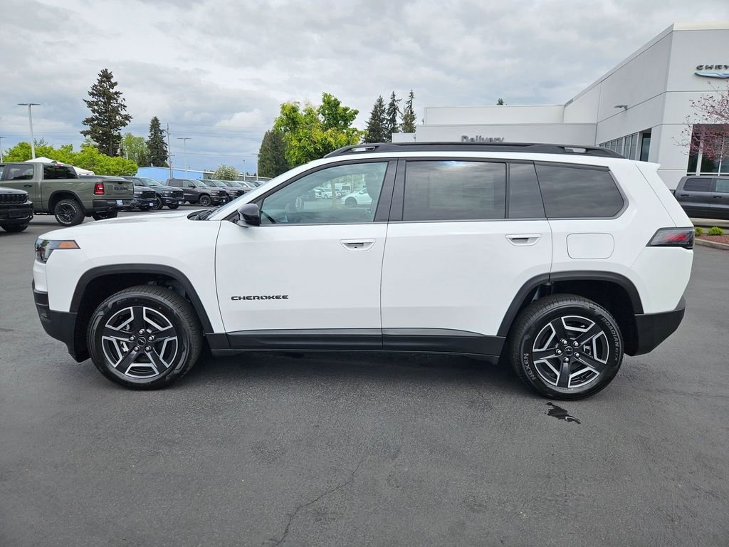 New 2026 Bright White Clearcoat Jeep Laredo image 3
