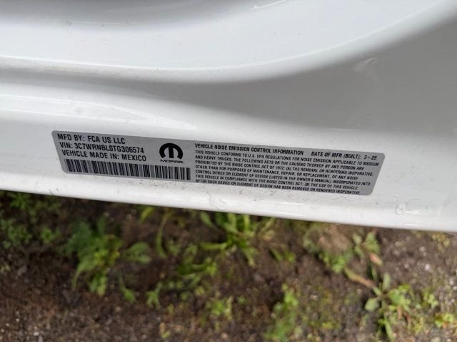 New 2026 Bright White Clear-Coat Exterior Paint RAM Tradesman image 7