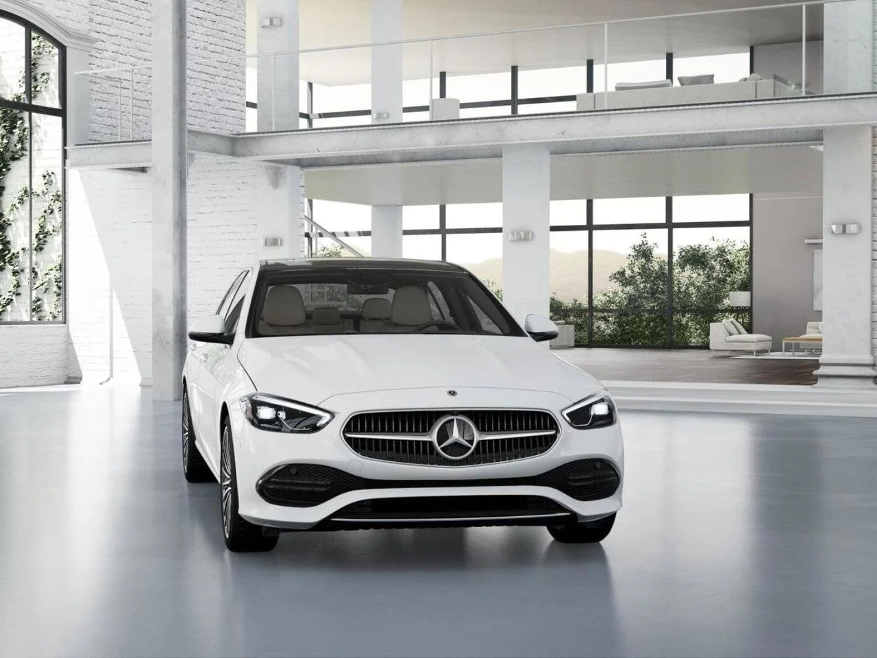 New 2026 Polar White Mercedes-Benz C 300 image 8
