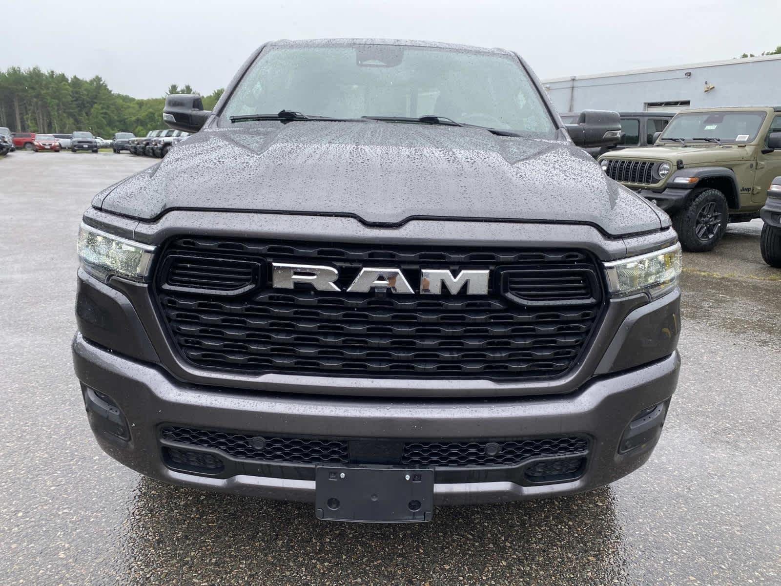 Used 2025 Granite Crystal Metallic Clearcoat Ram Big Horn image 10
