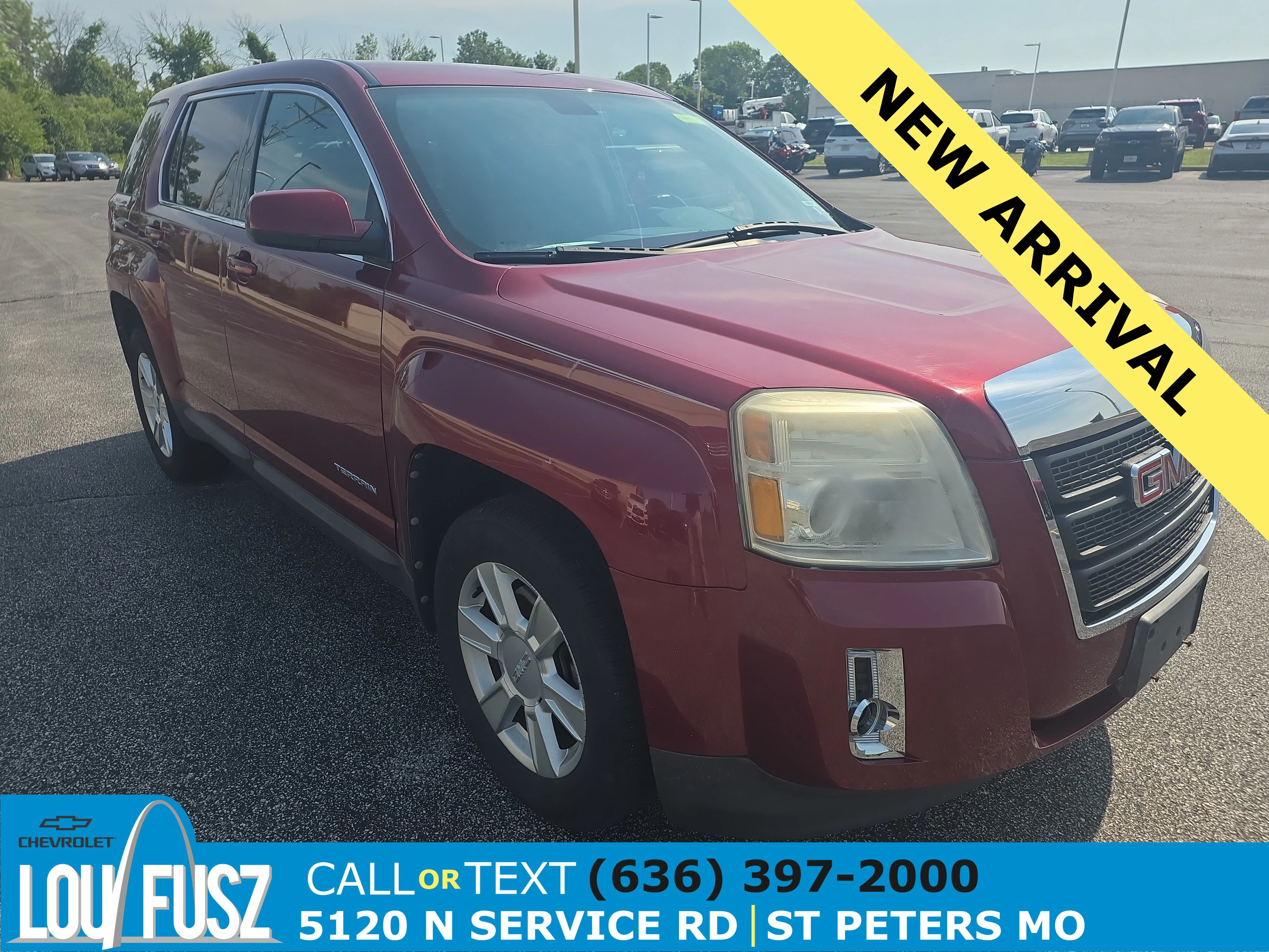Used 2011 Merlot Jewel Metallic GMC SLE-1 image 1