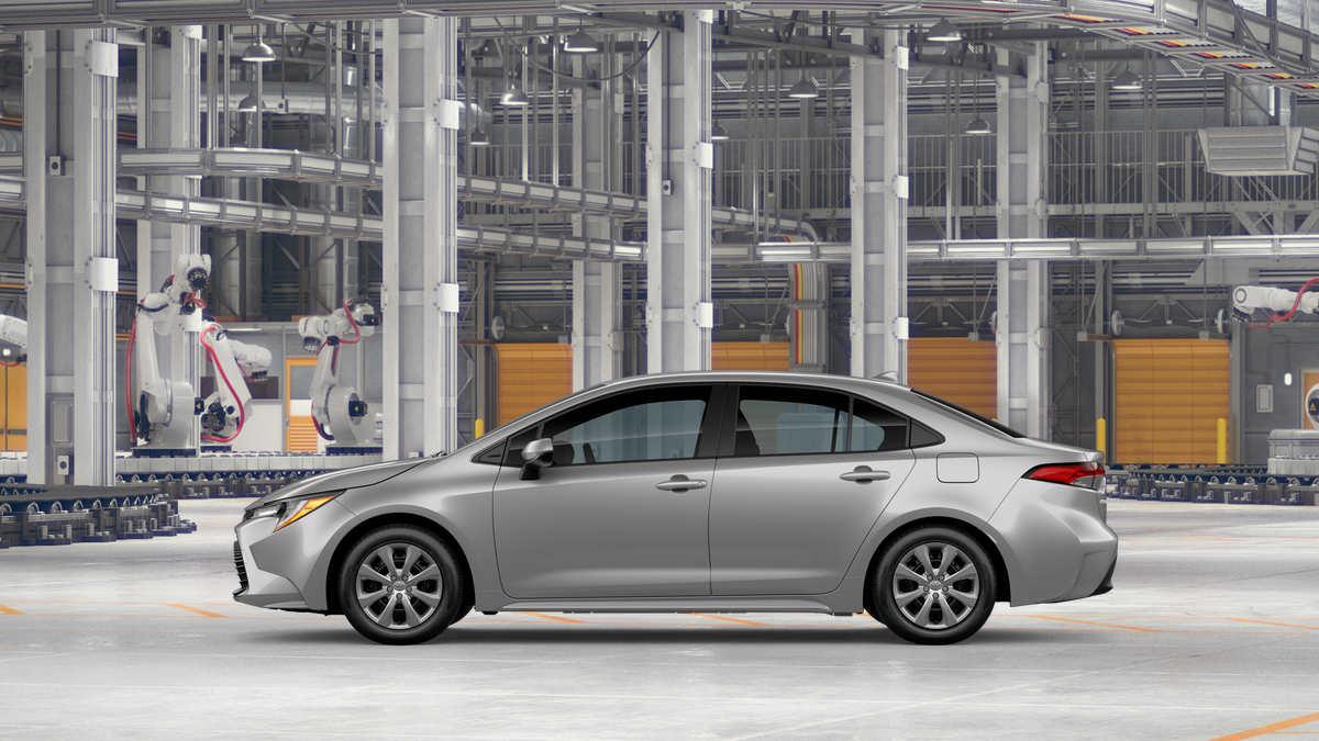 New 2026 Classic Silver Metallic Toyota LE image 4