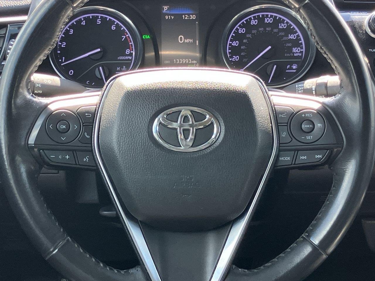 Used 2019 Black (Midnight Black Metallic) Toyota SE image 19