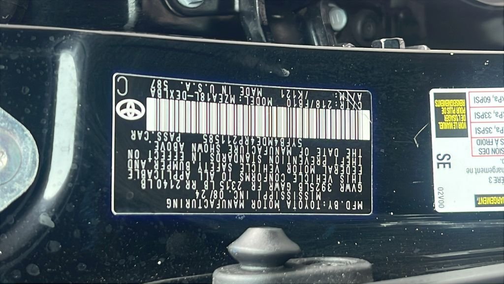 Used 2024 Black Toyota LE image 22