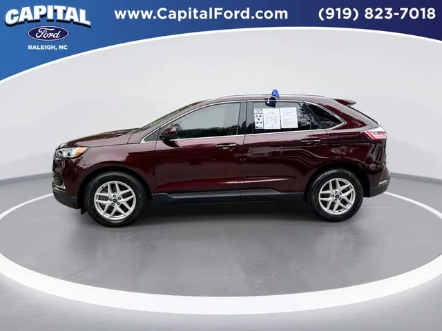 Used 2021 Red Ford SEL image 5