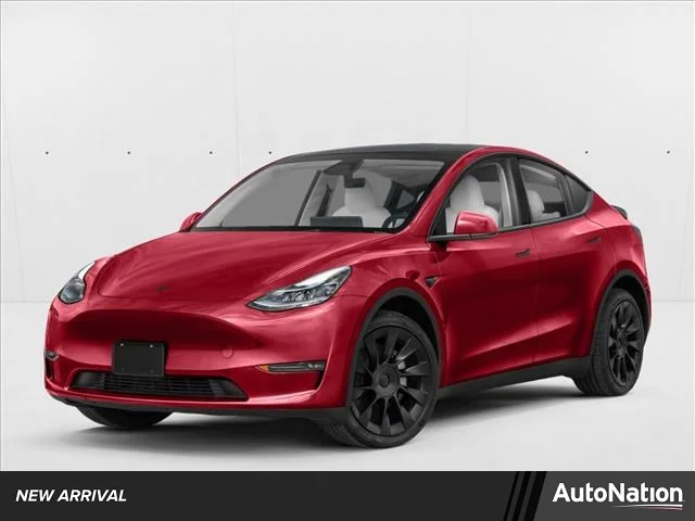 Used 2025 Black Tesla Performance image 1
