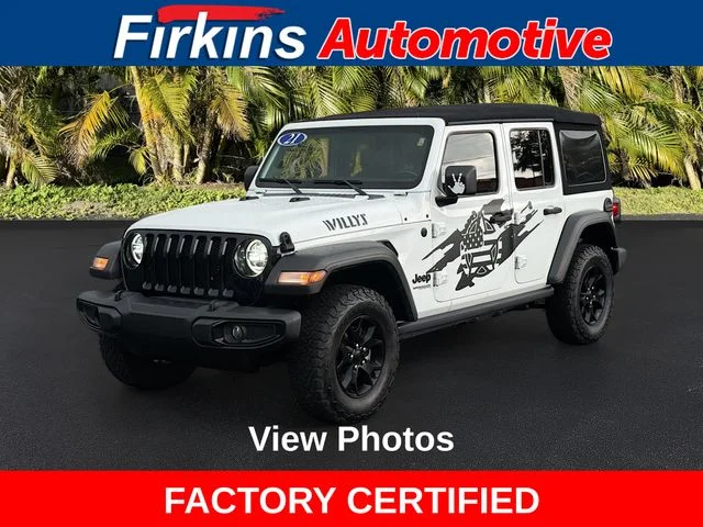2021 Jeep Wrangler Unlimited Willys