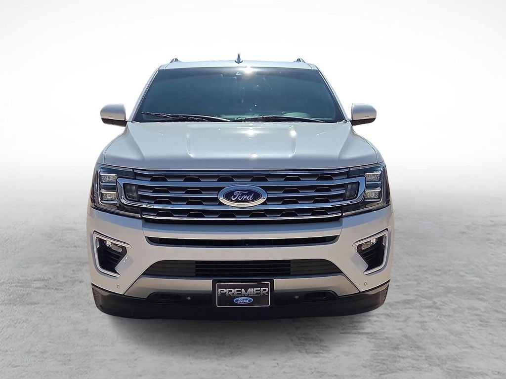 Used 2018 White Platinum Tri-Coat Metallic Ford Limited image 3