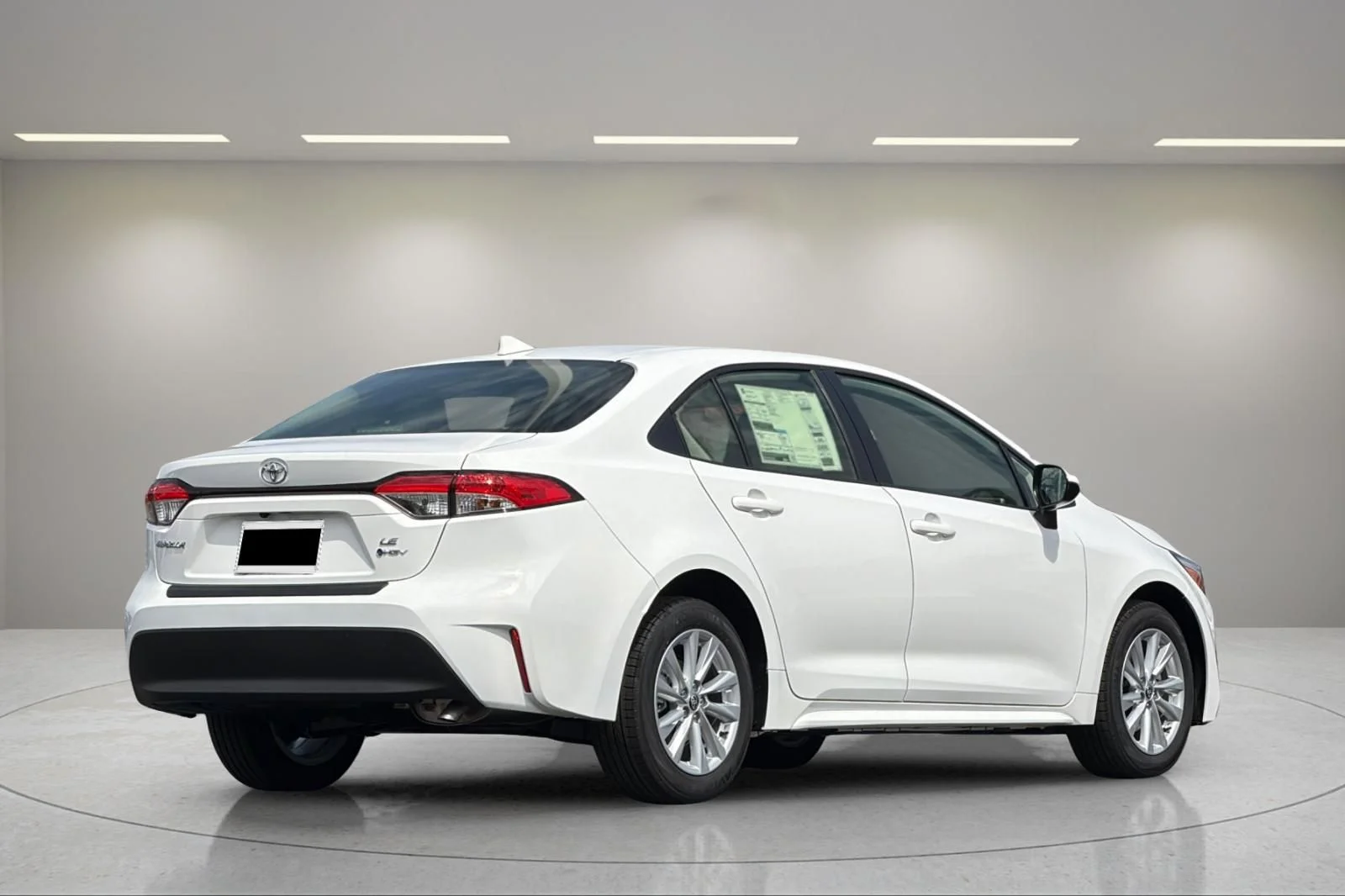 New 2026 White Toyota LE image 4
