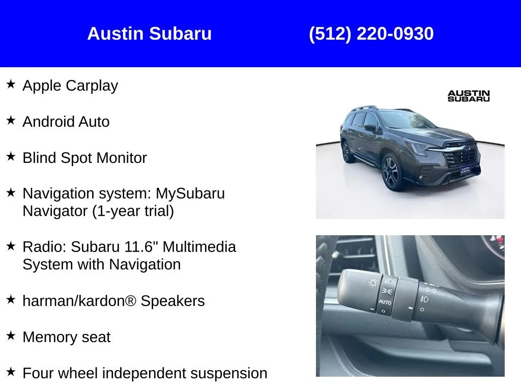New 2026 Gray Subaru Limited image 9