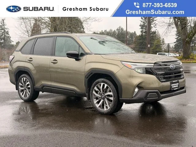 New 2026 AUTUMN GREEN METALLIC Subaru Touring image 1