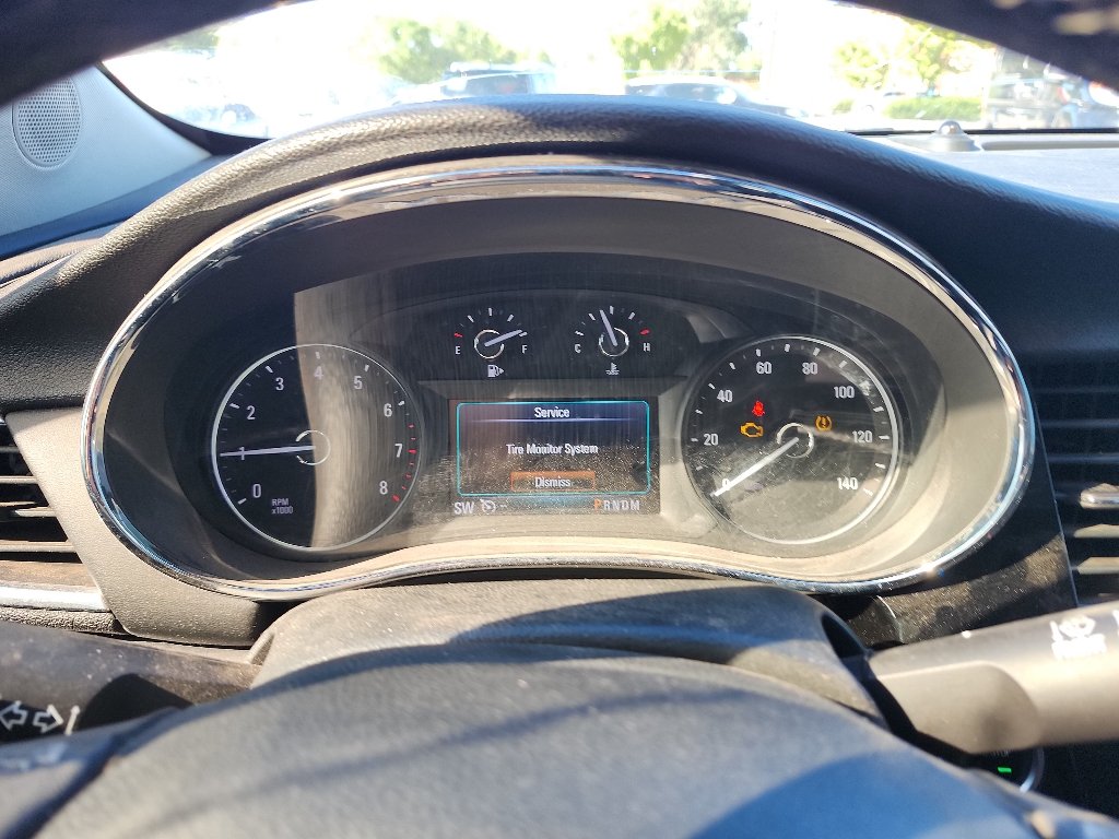 Used 2019 White Frost Tricoat Buick Preferred image 16