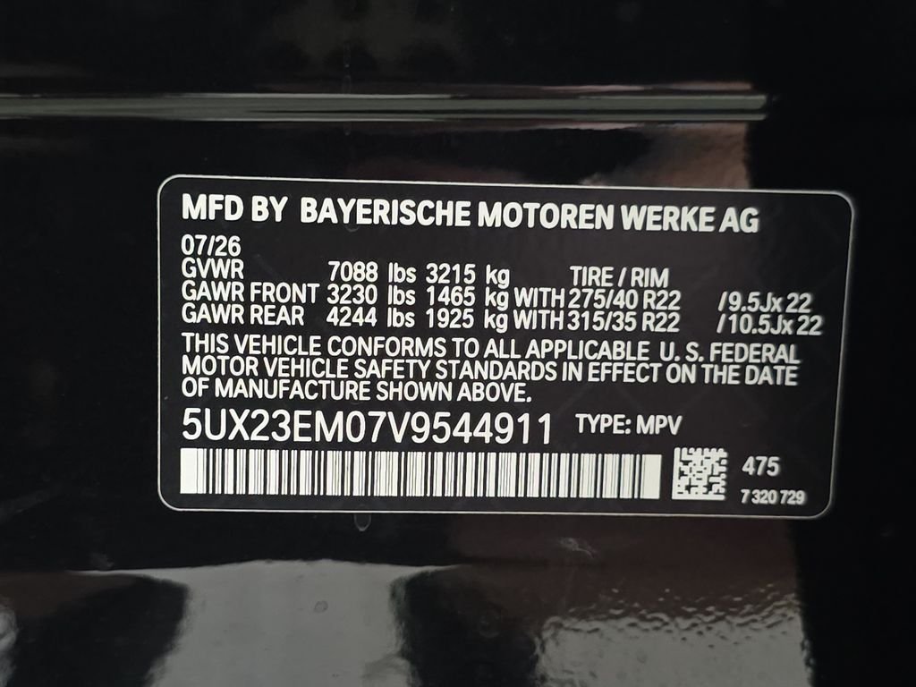 New 2027 Black Sapphire Metallic BMW xDrive40i image 23