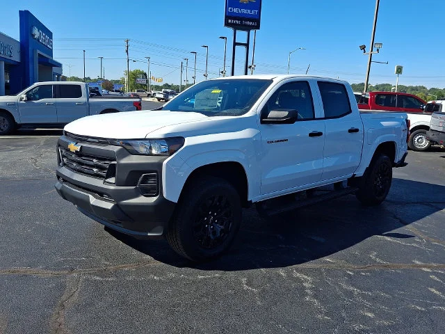New 2026 White Chevrolet Work Truck image 3