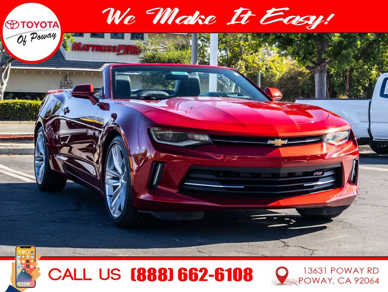 Used 2016 Red Chevrolet 2LT image 1