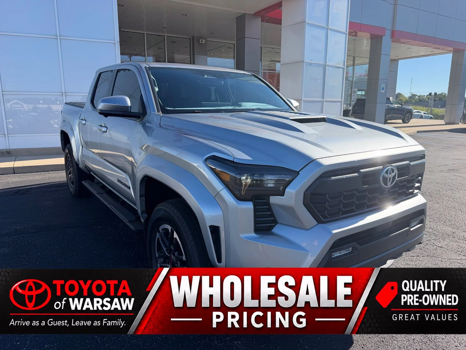 Used 2024 Silver Toyota TRD Sport image 1