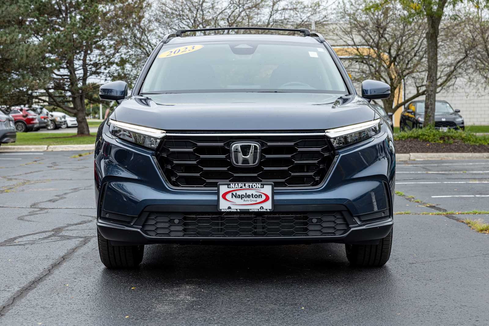 Used 2023 Canyon River Blue Metallic Honda EX-L image 2
