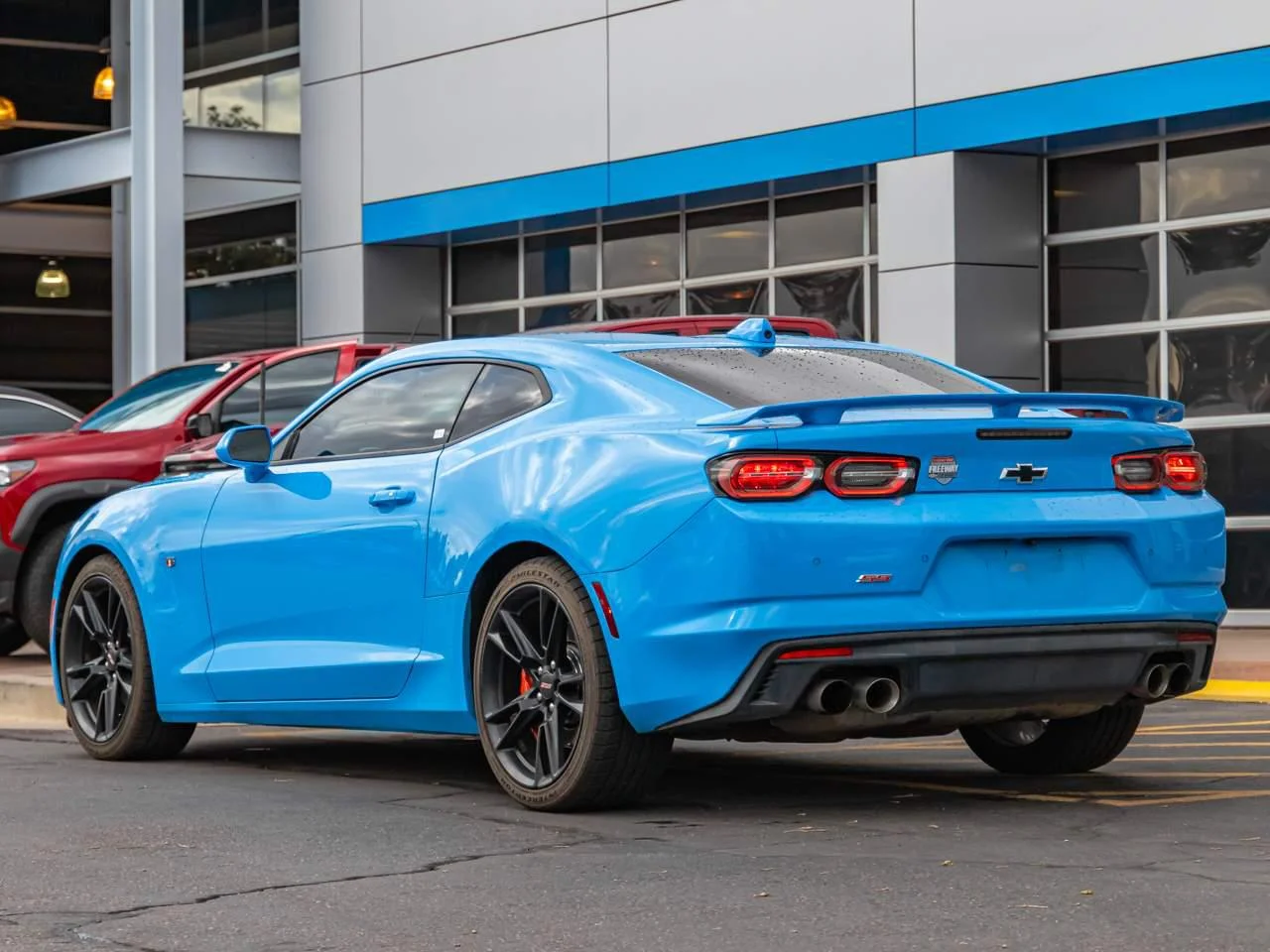 Used 2023 RAPID BLUE Chevrolet 2SS image 3